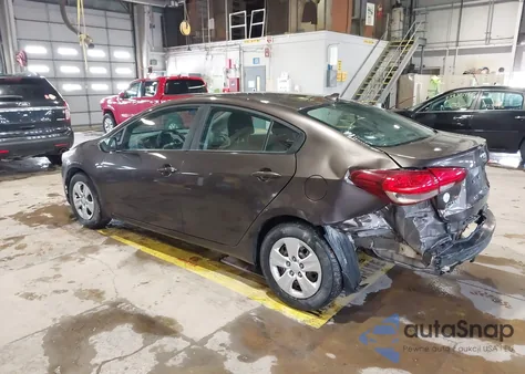 2017 Kia Forte Lx from USA, damaged, VIN 3KPFK4A77HE076082